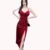 Party Wear Lycra Satin Dress AC046