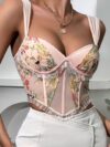 Designer Embroidered Corset Top (1)